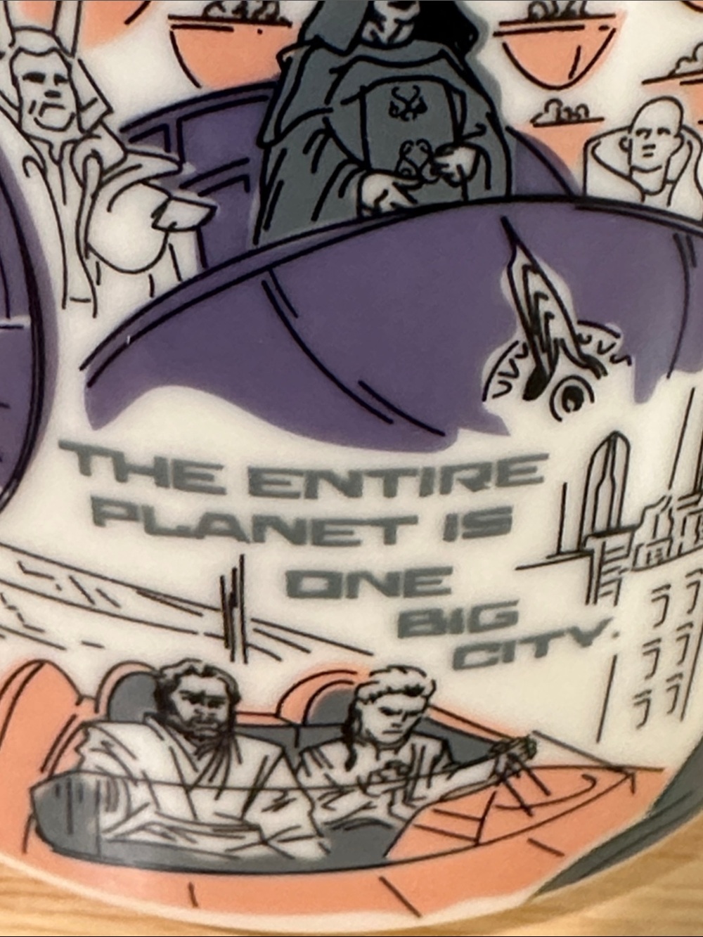 Starbucks Disney Parks Coruscant Been There Series Mug Like New - Picture 6 of 10